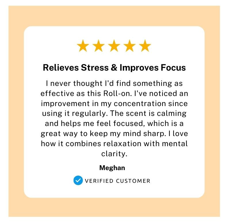 Stay Focused Roll-on Essential Oil Blend