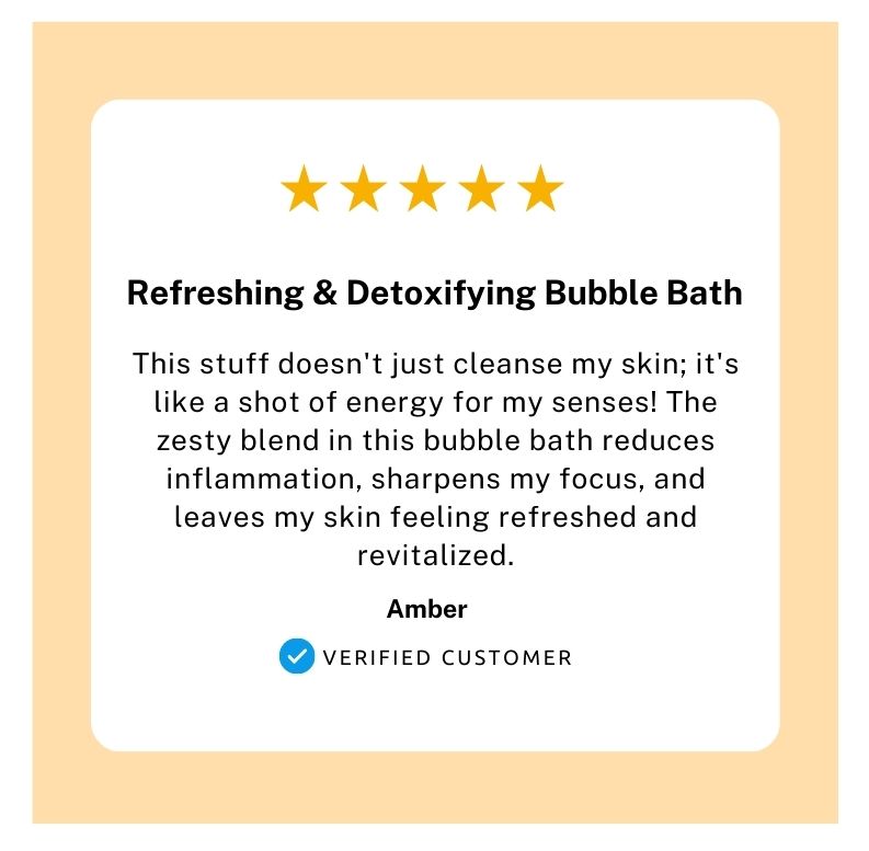 Detox Bubble Bath