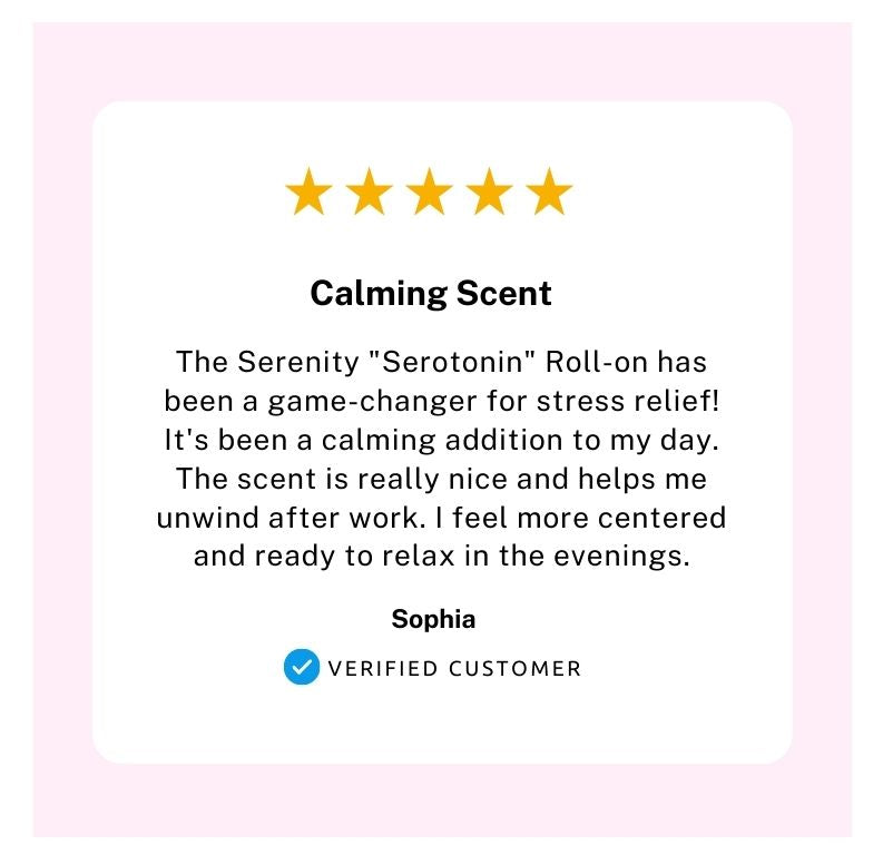Chill-Out Serotonin Rose Roll-on Essential Oil Blend