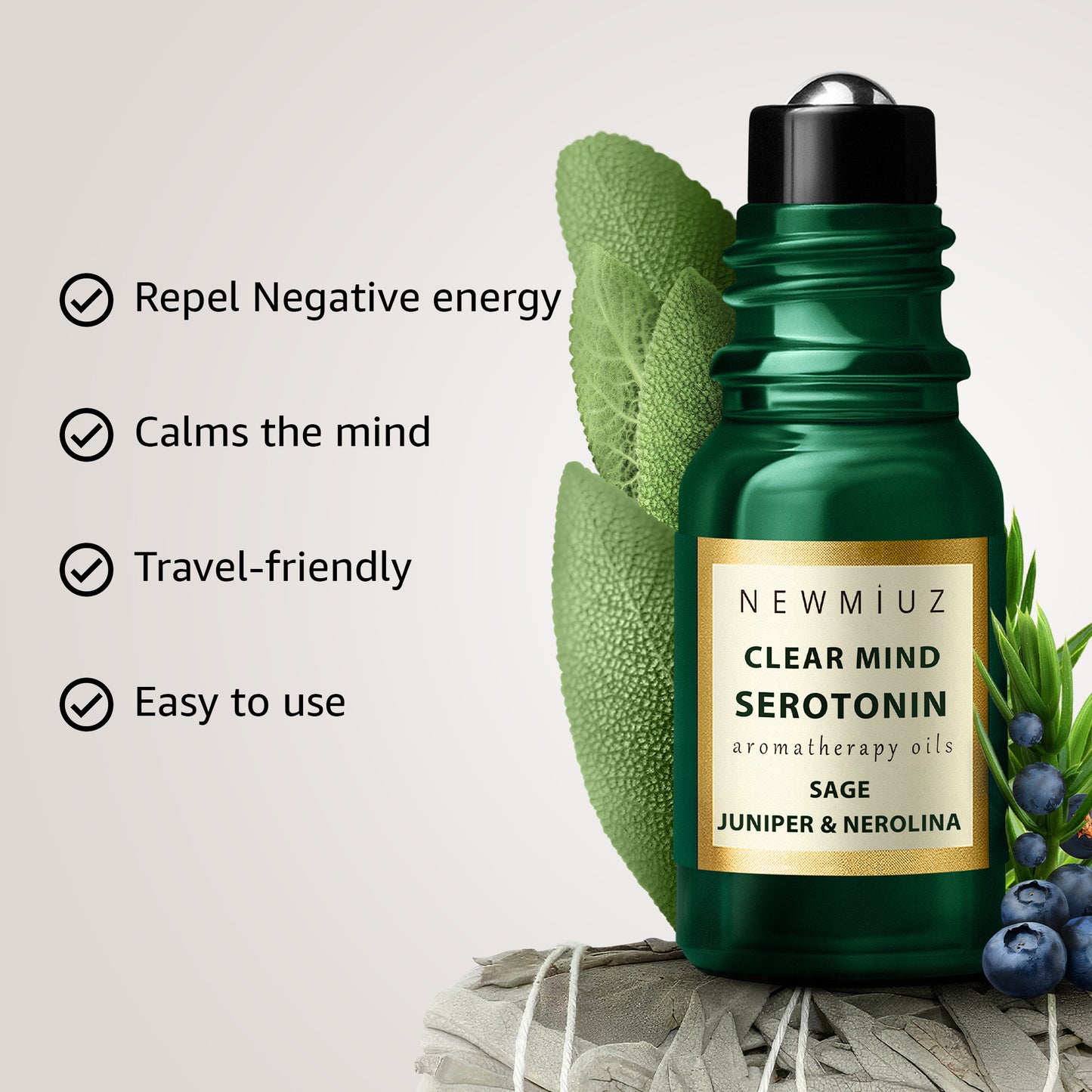 Clear Mind Serotonin Roll-on Stick