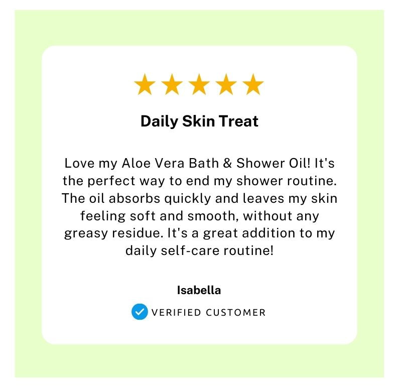 Aloe Vera Hydrating Bath Shower Oil