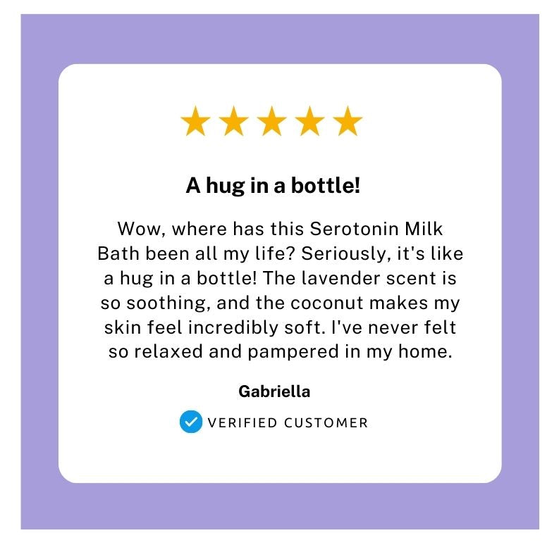 Serotonin Lavender Milk Bath