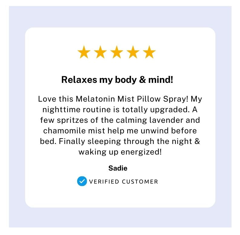 Deep Sleep Melatonin Pillow Spray