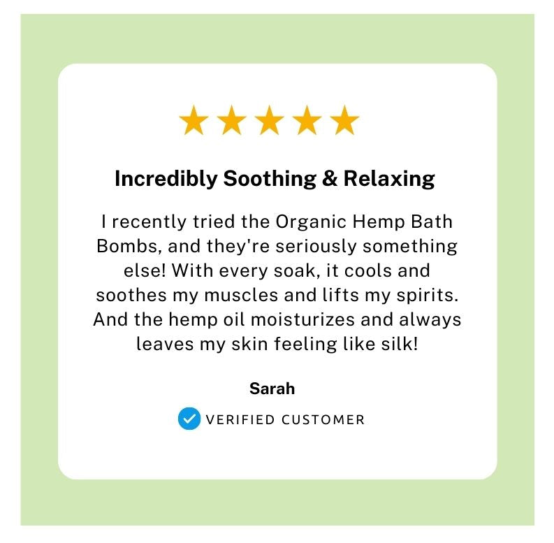Hemp Bath Bombs