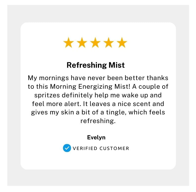 Energizing Morning Shower & Pillow Spray