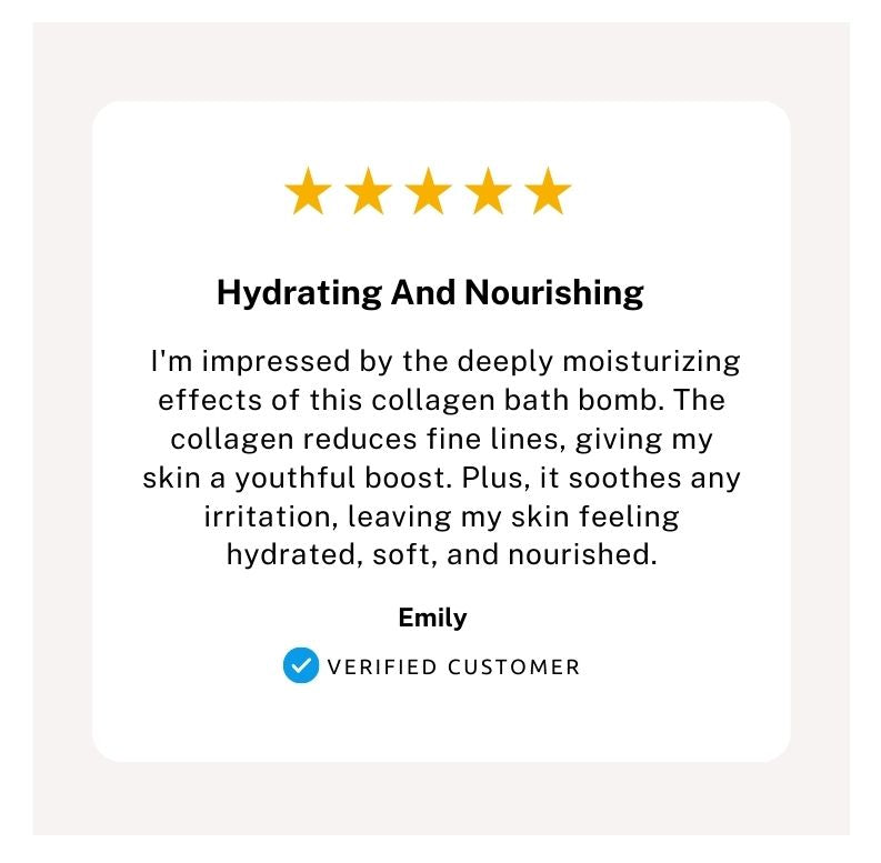 Collagen Bath Bombs