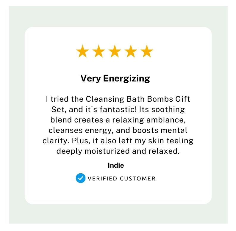 Sage Bath Bombs for Spiritual Energy Cleansing