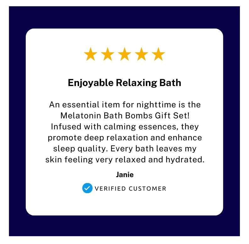 Melatonin Bath Bombs