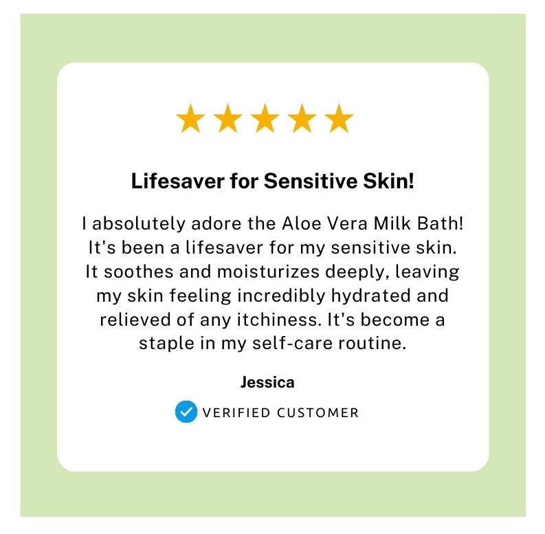 Hydrating Aloe Vera Milk Bath