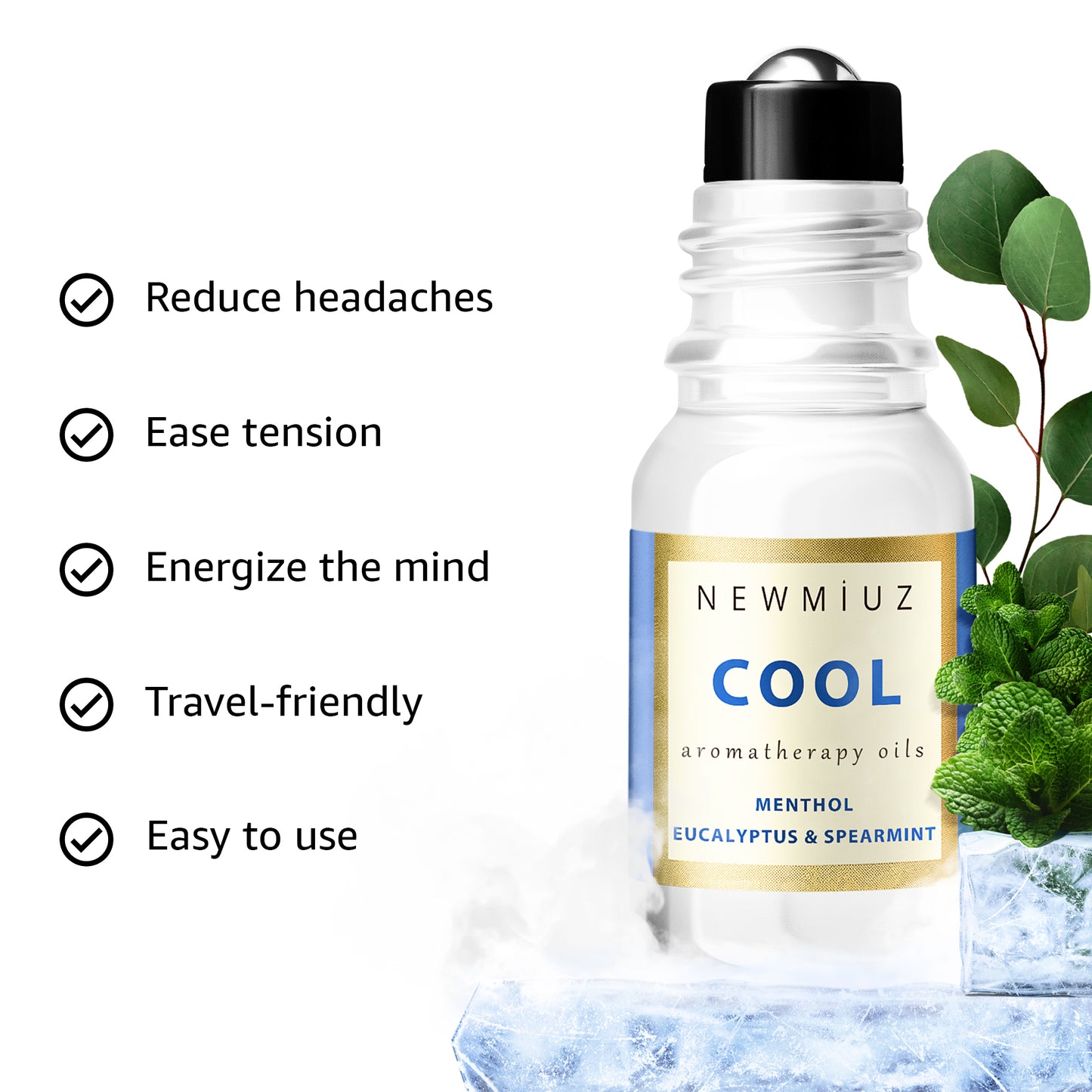 Headache Roll-on Stick Essential Oil Blend