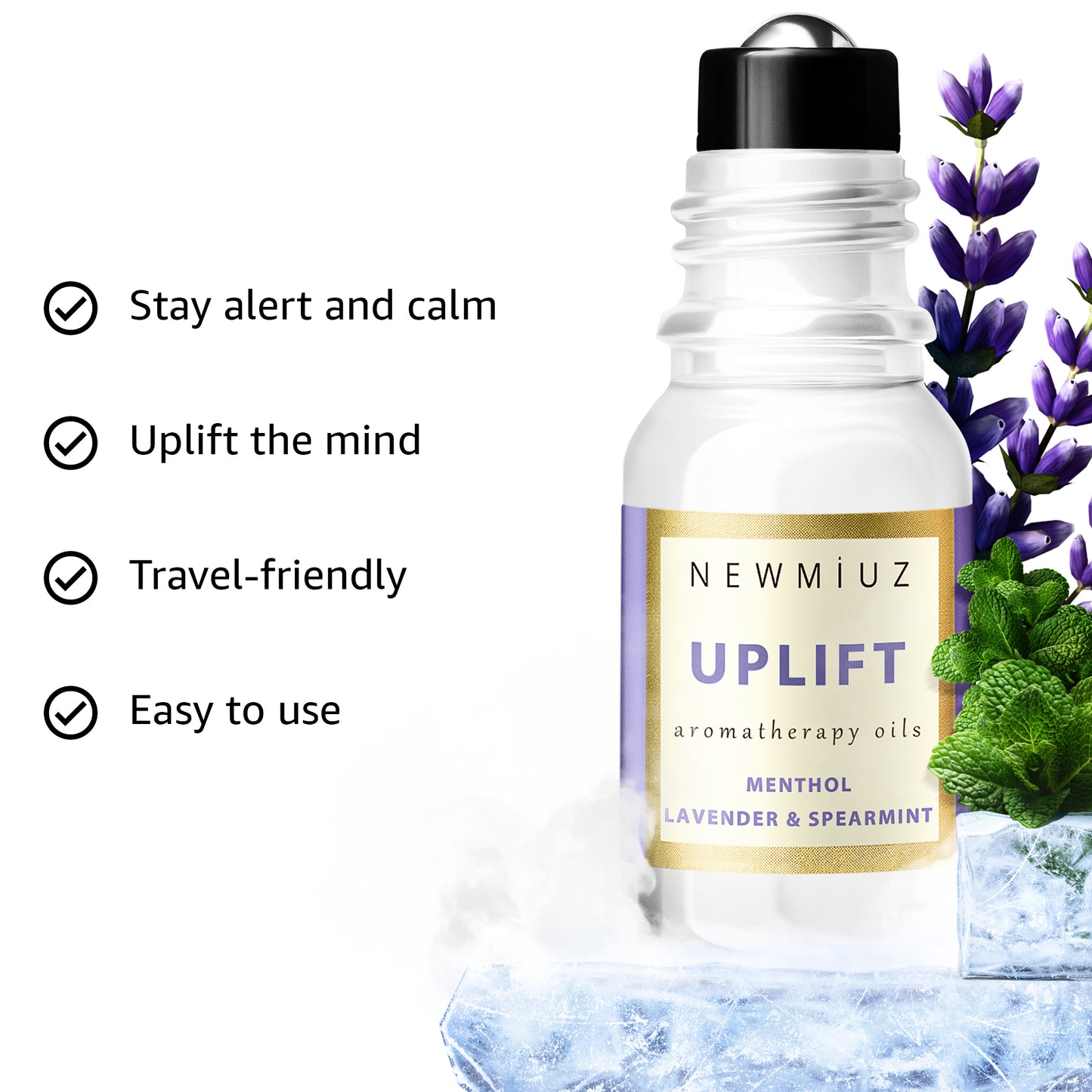 Ease Head Roll-on Stick Essential Oil Blend