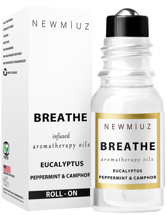 Breathe Roll-on Stick Essential Oil Blend