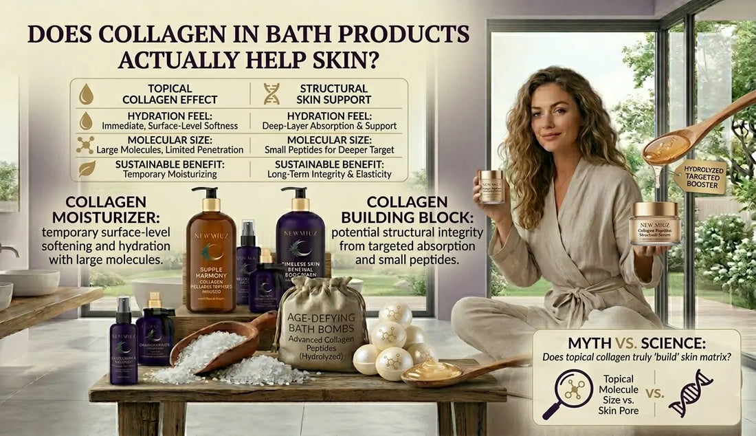 Does Collagen in Bath Products Actually Help Skin?