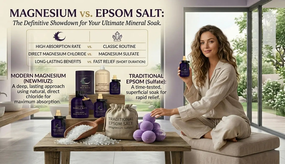Magnesium vs. Epsom Salt: Which Mineral Soak Truly Delivers?