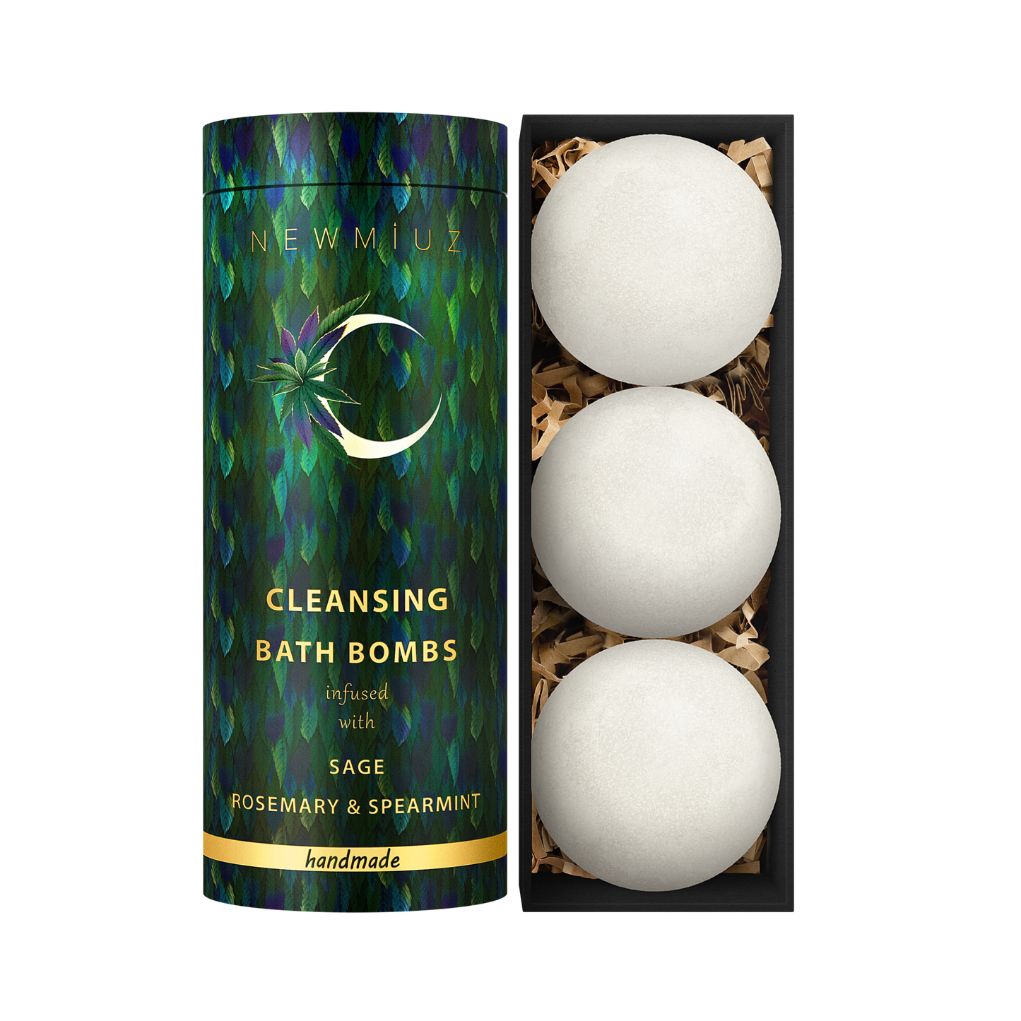 Cleansing Bath Bombs with Sage