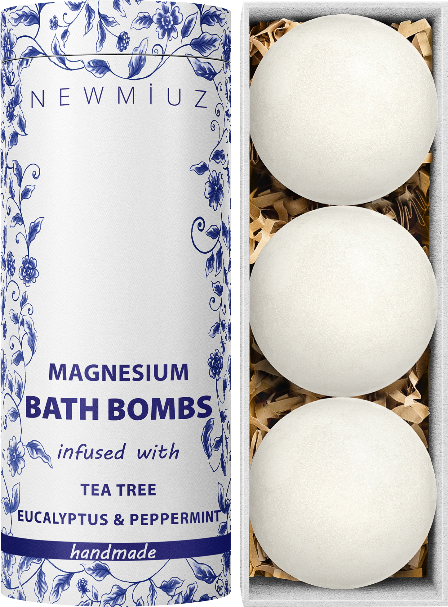 Magnesium Bath Bombs Tea Tree