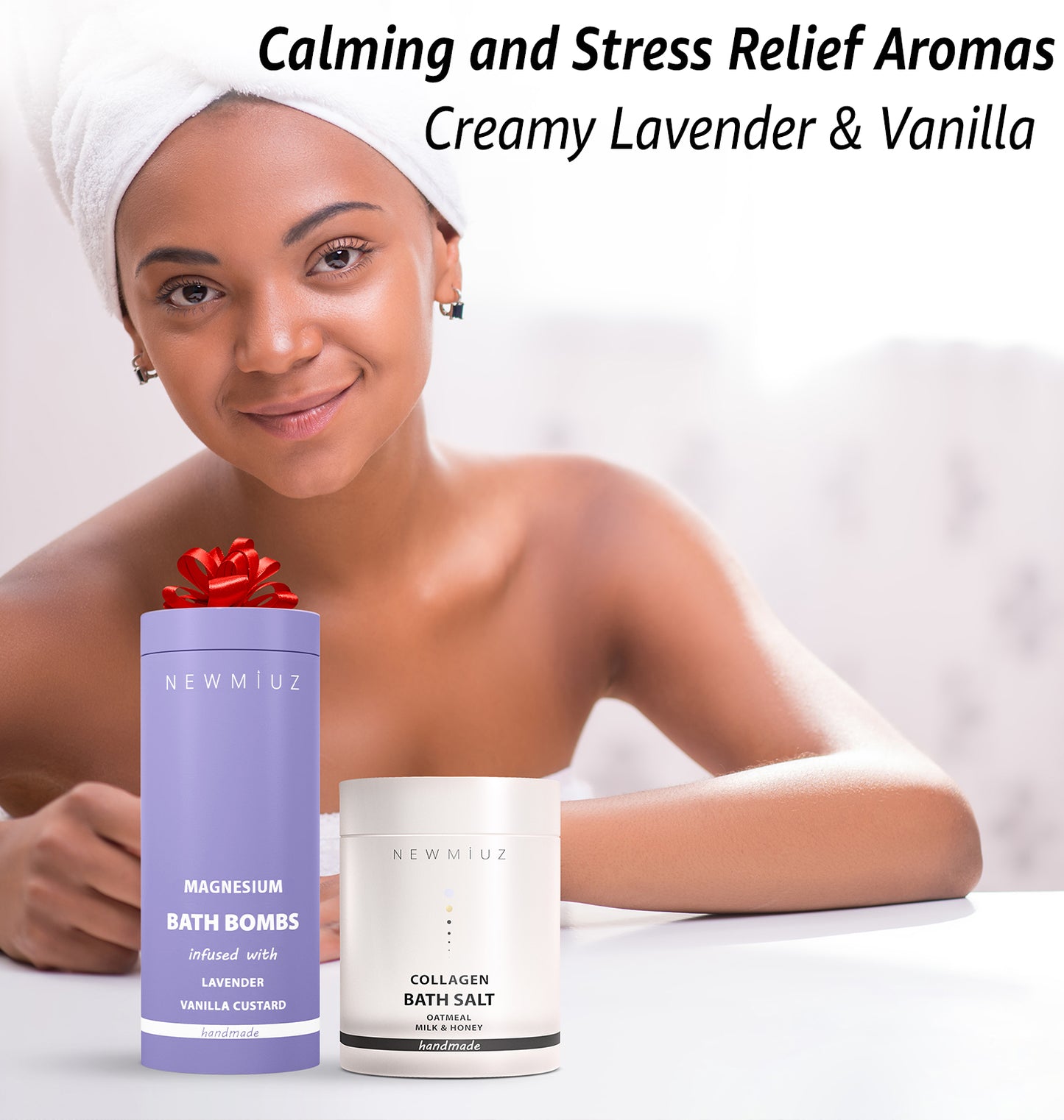 Creamy Lavender Vanilla Bath Bombs