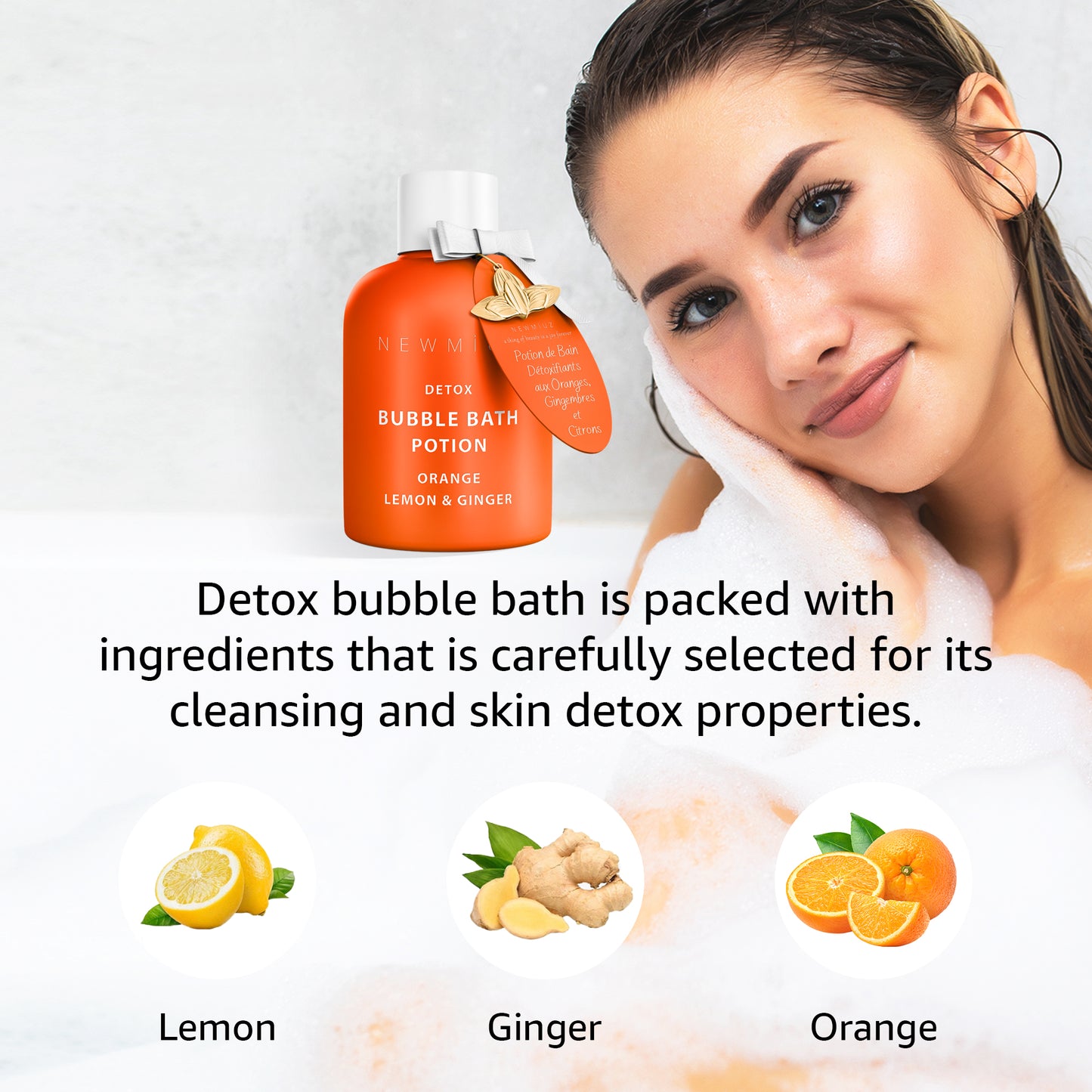 Detox Bubble Bath Premium Selfcare Gift