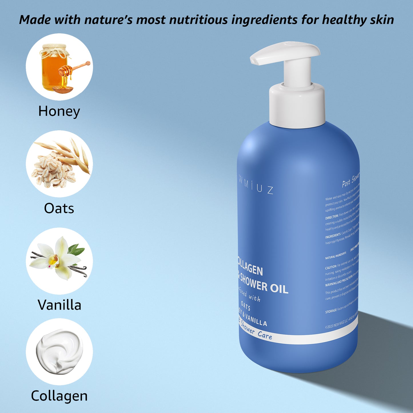 Collagen Anti Aging Bath Shower Oil