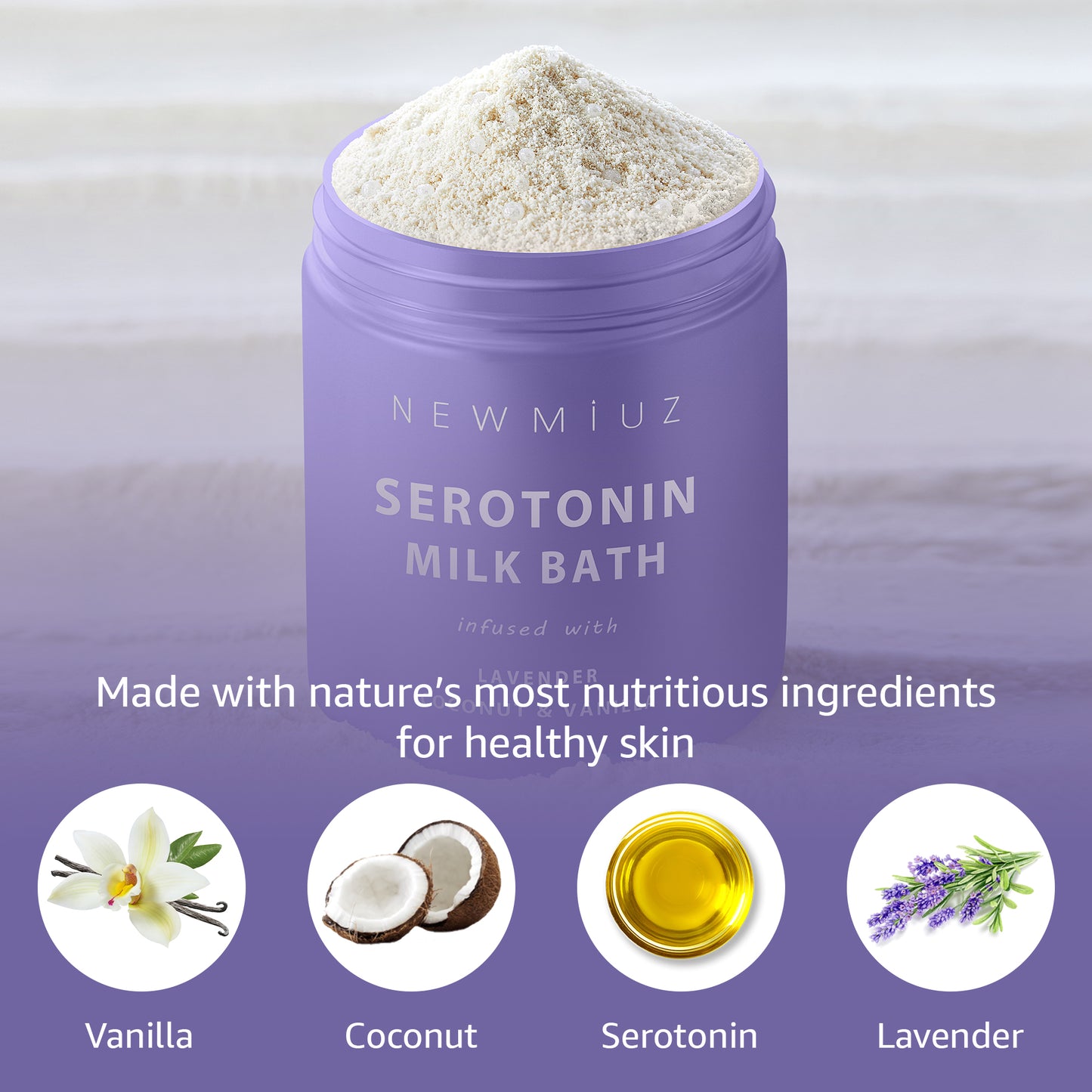 Calm Serotonin Lavender Milk Bath