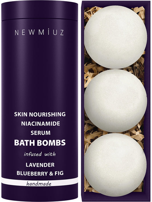 Skin Nourishing Niacinamide Serum Bath Bombs