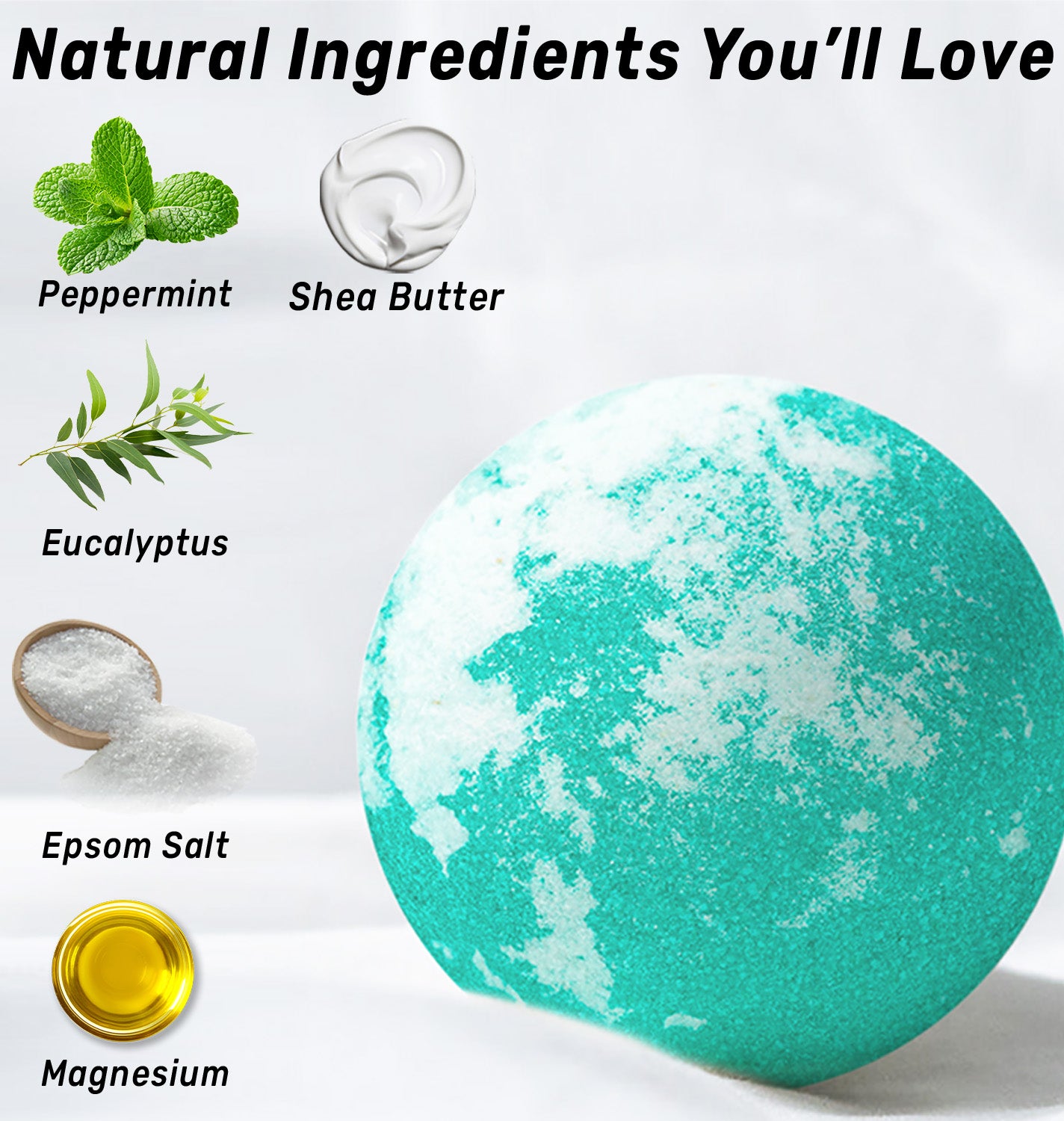 Energizing Bath Bombs