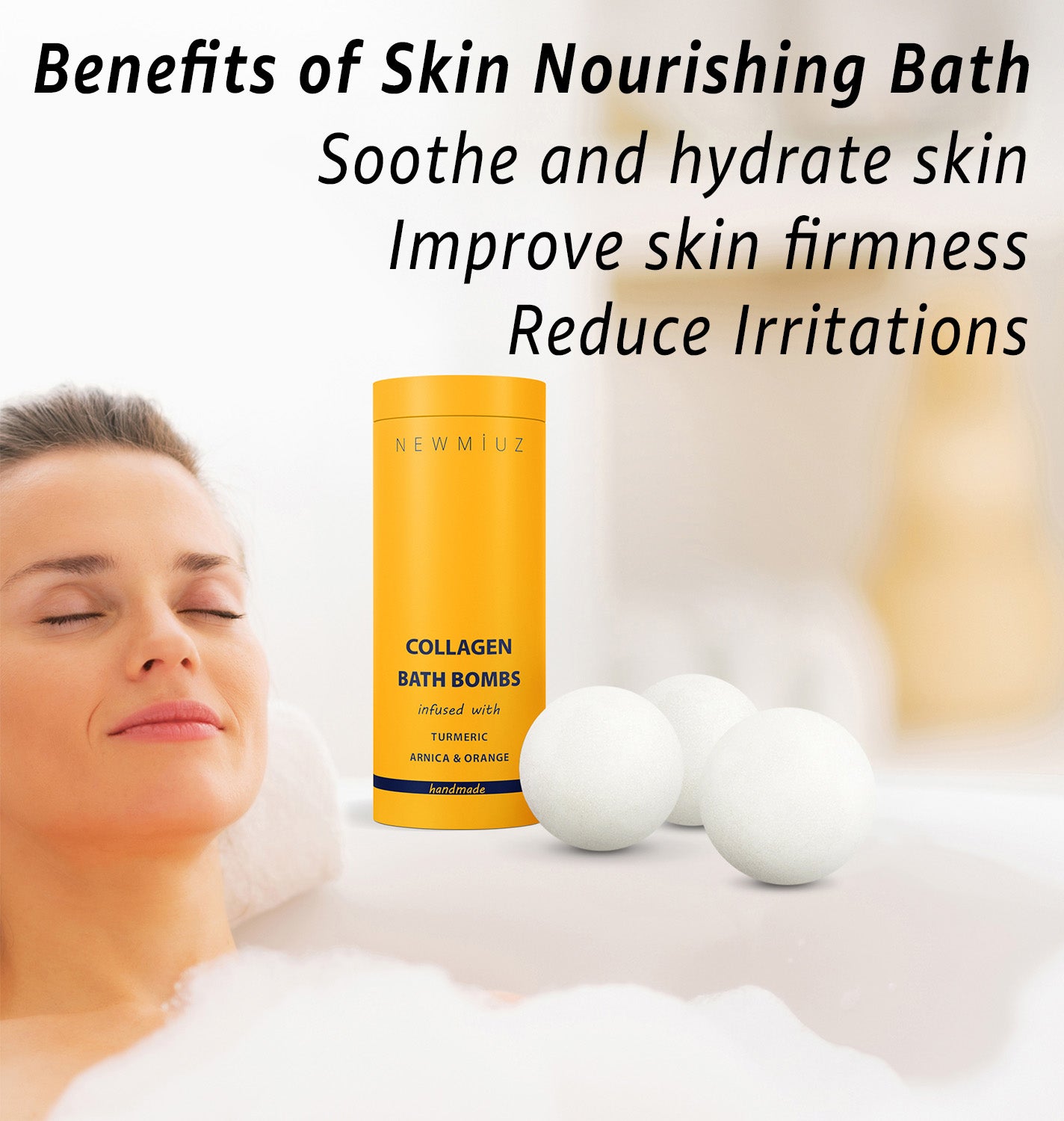 Skin Glow Collagen Bath Bombs