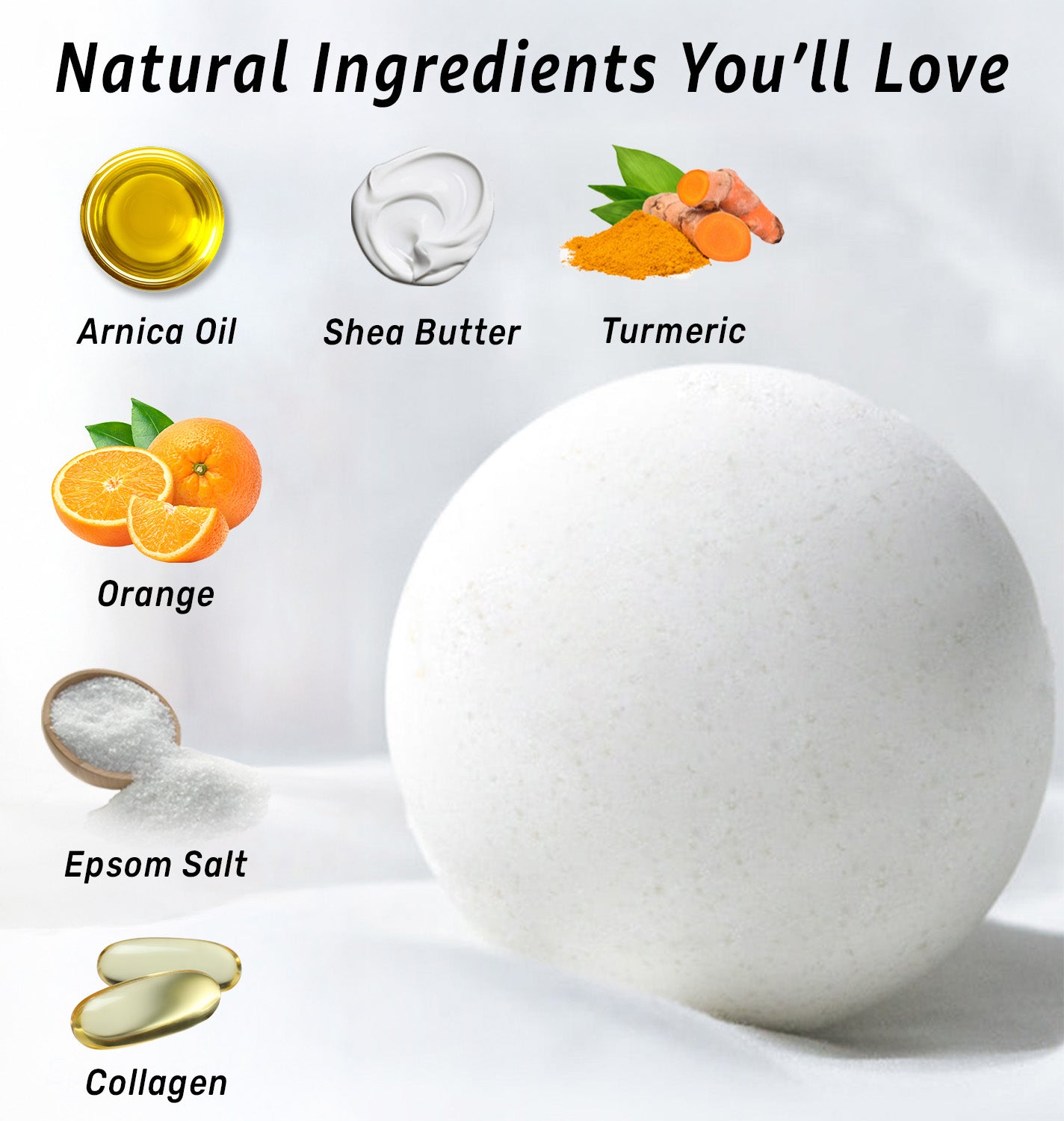 Skin Glow Collagen Bath Bombs