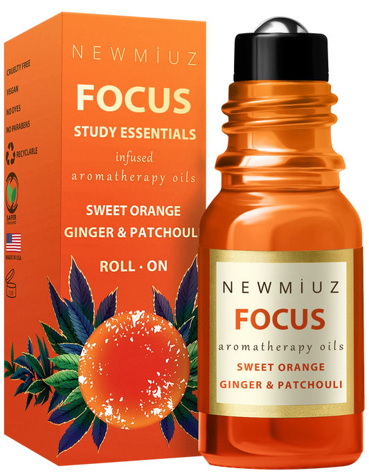Stay Focused Roll-on Essential Oil Blend