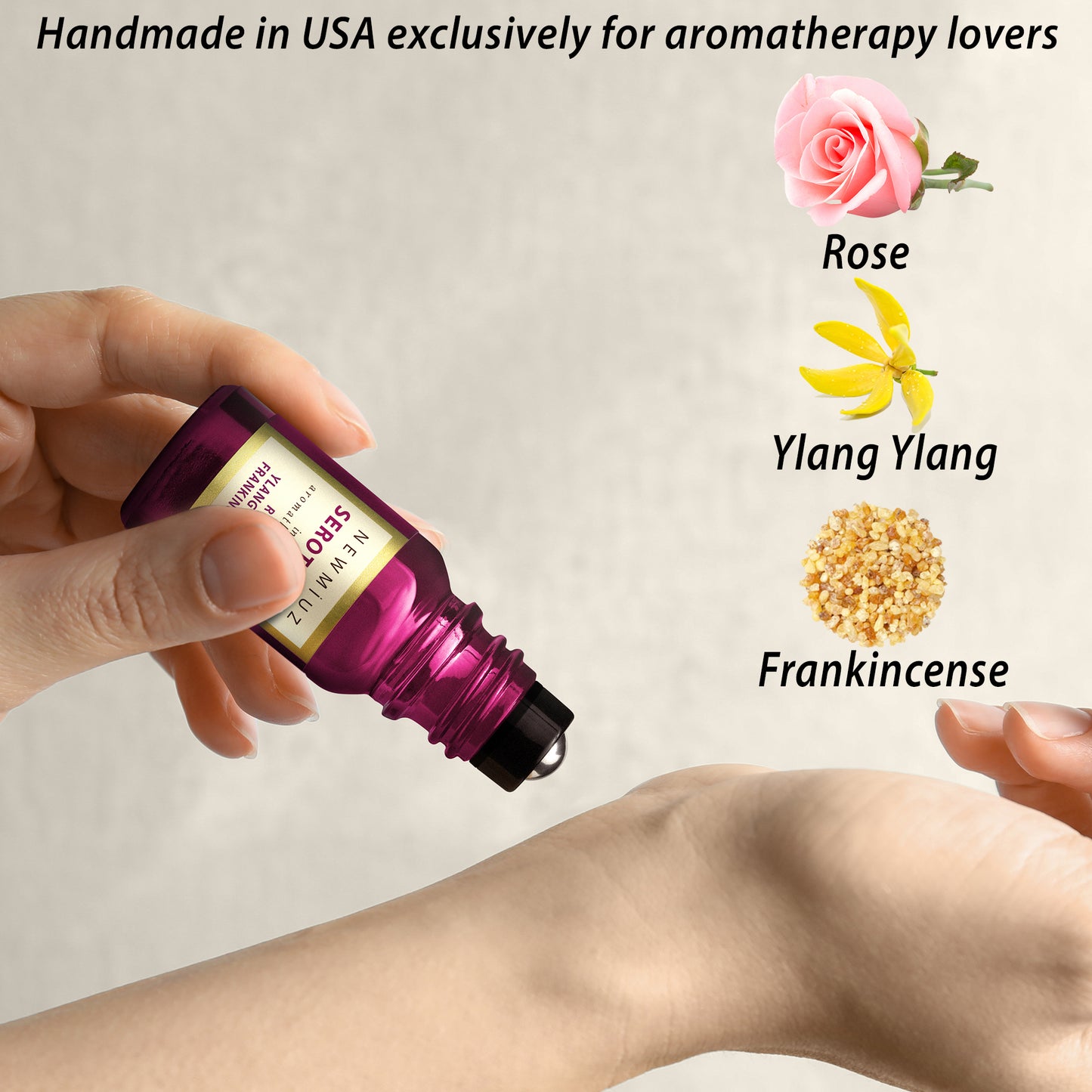 Chill-Out Serotonin Rose Roll-on Essential Oil Blend