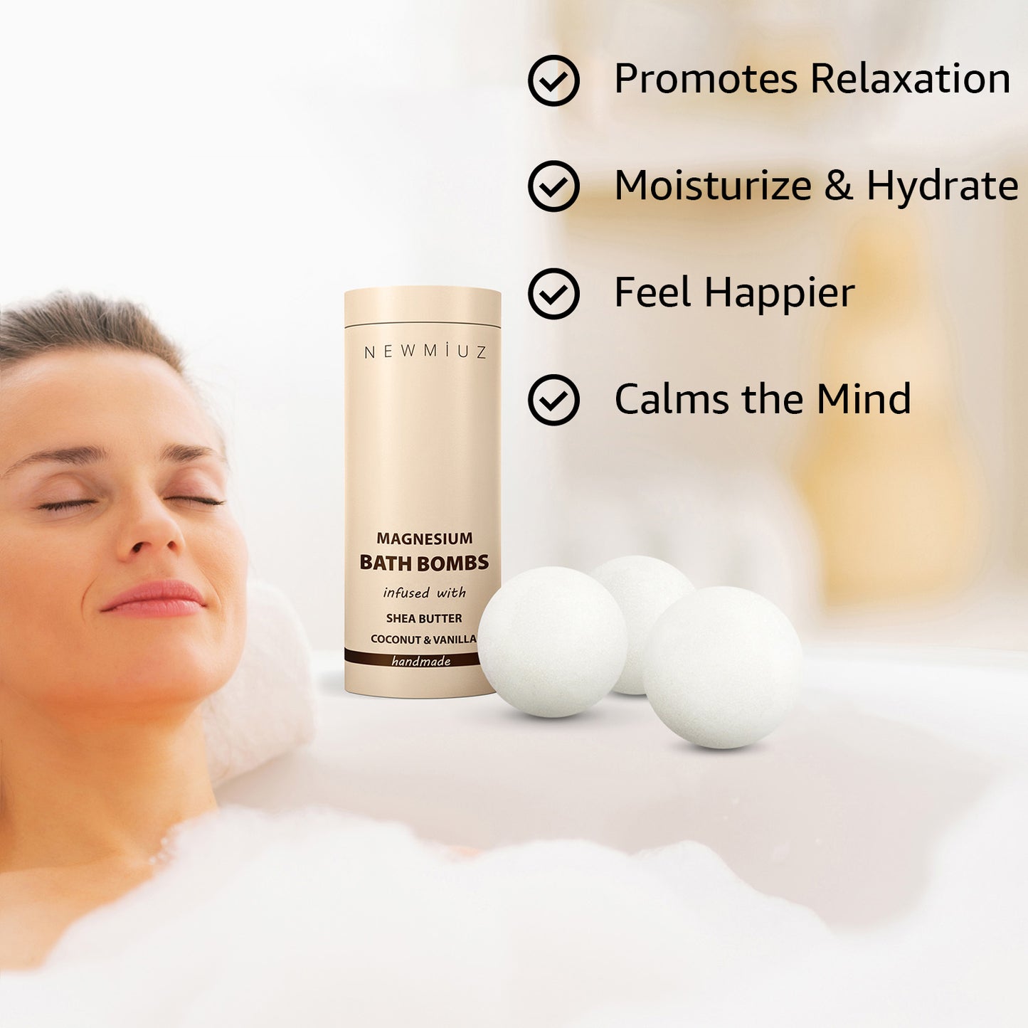 Magnesium Bath Bombs Shea Butter